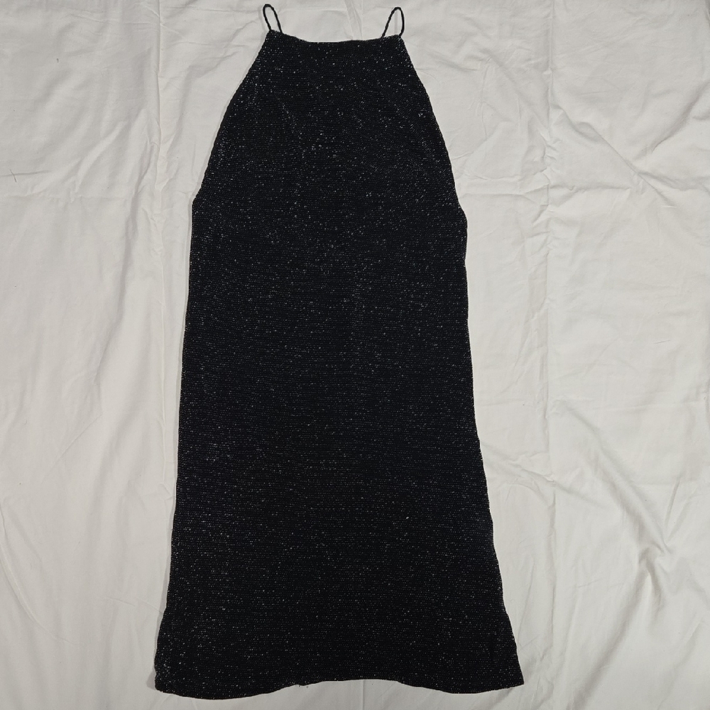 Sparkly Backless Dress